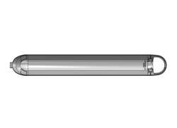 Cortina Cappuccio Di Copertura Per. Bosch BS3 Batteria - Argento