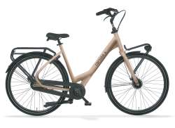 Cortina Common Family Bicicletă De Damă 28&quot; 50cm 7V - Glossy Bej