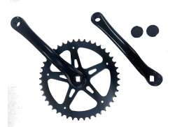 Cortina Crankset 44T 170mm 1/8\" - Black