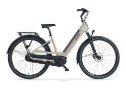 Cortina E-Fello E-Bike Mulheres 28&quot; 47cm 8S Disco - Brilhante Cinzento