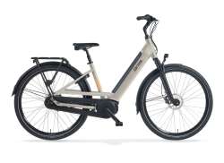 Cortina E-Fello E-Bike Mulheres 28&quot; 57cm 8S Disco - Brilhante Cinzento