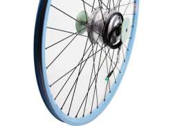 Cortina E-자전거 전면 바퀴 28&quot; 250W Crush - 파스텔 블루
