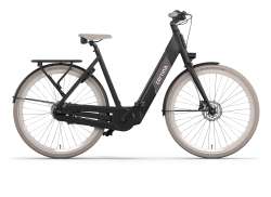 Cortina E-Nite E-Bike Mulheres 28" 50cm 7S - Matt Preto