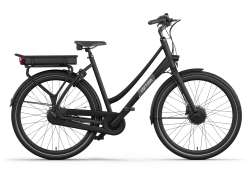 Cortina E-Tide E-Bike Donne 57cm 28" 7V - Matt Nero