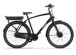 Cortina E-Tide E-Bike Homme 61cm 7V Frein &Agrave; Disque - Mat Noir
