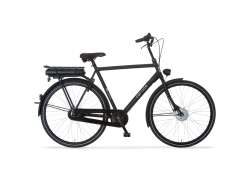 Cortina E-U1 E-自行车 男士自行车 28&quot; 61cm 3速 - 哑光 黑色