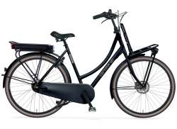 Cortina E-U4 E-Bike Dame 28&quot; 50cm 7S - Matt Jet Svart