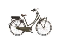 Cortina E-U4 E-自行车 女士 28&quot; 50cm 7速 - 哑光 绿色