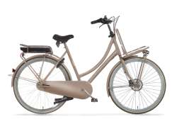 Cortina E-U4 Family Kuljetus E-Bike 28&quot; 50cm 7S - Matta Ruskea