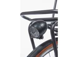 Cortina E-U4 固体 E-自行车 女士 28" 57cm 7速 - 哑光 Eclips 黑色