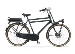 Cortina E-U4 Kuljetus E-Bike Miehet 28&quot; 61cm 7S - Matta Musta