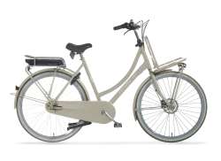 Cortina E-U4 Kuljetus E-Bike Naiset 28&quot; 50cm 7S -Kiilto Harmaa