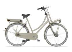 Cortina E-U4 Kuljetus E-Bike Naiset 28&quot; 50cm 7S SD - Harmaa