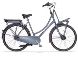 Cortina E-U4 Transport Family E-Bicicletă Damă 28&quot; 57cm 7V - Argintiu