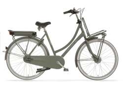 Cortina E-U4 Transport Women E-Bike 28\" 57cm 7S SD - Mat Gr
