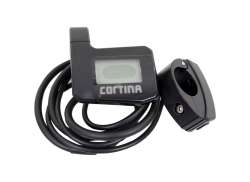 Cortina Ecomo Compact Displej - Černá