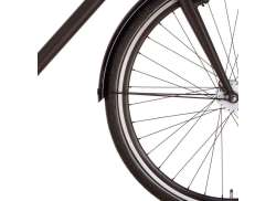 Cortina Frente Tirante De Guarda-Lamas 28" Para. Mozzo - Jet Preto