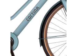 Cortina Front Mudguard 28 Common - Matt Opal Green