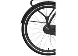 Cortina Guarda-Lamas Traseiro 28&quot; Para. Tide - Preto Matt