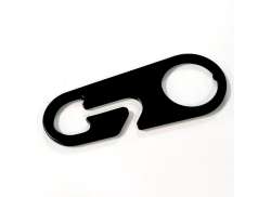 Cortina Mono Gat Kabelgeleider 60mm tbv. Stuurpen - Zwart