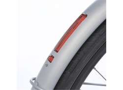 Cortina Pling Baklys LED E-Bike 6-12V - R&oslash;d