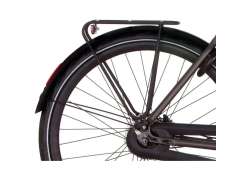 Cortina Rear Fender 28\" For. E-Mozzo - Mat Jet Black