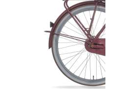 Cortina Rear Fender 28 For. E-Mozzo - Mat Spicy Silver