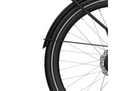 Cortina Rear Mudguard Stay 28\" For. Tide - Black Mat