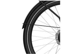 Cortina Rear Mudguard Stay 28\" For. Tide - Black Mat