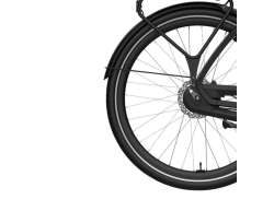 Cortina Spate Montant Apărătoare 28" MM Pentru. E-Tide - Negru Matt