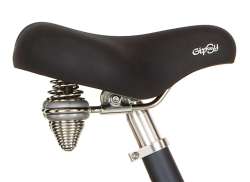 Cortina SR Gipsy Bicycle Saddle - Black