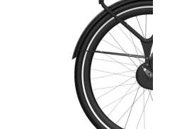 Cortina Traseiro Tirante De Guarda-Lamas 28&quot; Para. Tide - Preto Matt