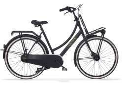 Cortina U4 Bicicleta De Senhora 28" 50cm 7S - Matt Jet Preto
