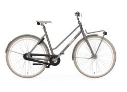 Cortina Zano Bicicleta Urbana Mujeres 57cm 3V Buje De Freno - Gris