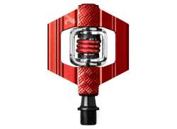 Crankbrothers Candy 2 Pedalen SPD Aluminium - Rood