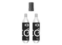 Crankbrothers Co2 Pump 16g Cartridge - Silver