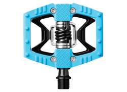 Crankbrothers Double Shot 2 Pedales - Azul/Negro