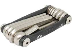 Crankbrothers Multi-Tool Hi-Ten Stal 10 Czesci - Srebrny