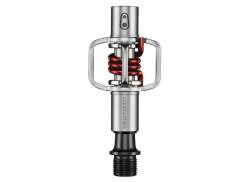 CrankBrothers Pedaal Eggbeater 1 - Zilver/Rood