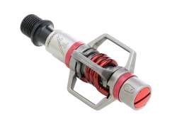 CrankBrothers Pedal Eggbeater 3 - Argento/Rosso