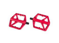 Crankbrothers Stamp 1 Small Pedaal Alu - Rood