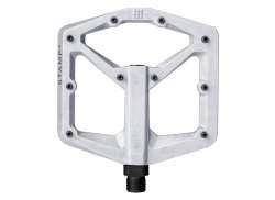 Crankbrothers Stamp 2 P&eacute;dales Large - Argent