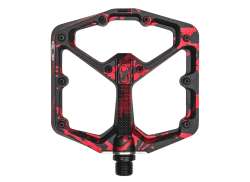 Crankbrothers Stamp 7 Pedaal Large - Rood