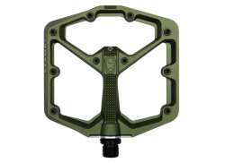 Crankbrothers Stamp 7 Pedale Mic - Camo Verde