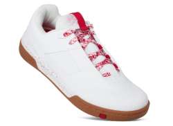 Crankbrothers Stamp Lace Splatter Zapatillas De Ciclismo White/Red