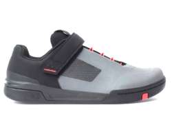 Crankbrothers Stamp Speedlace Chaussures Gris/Rouge - 39