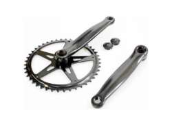 Crankset Cotterless 44 Tooth Crank Length 170Mm Black