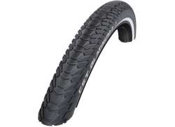 CST 铂 E 轮胎 28 x 1.75&quot; 反光 - 黑色
