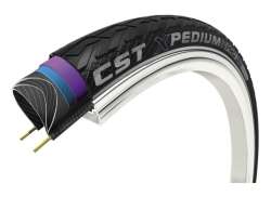 CST Buitenband Xpedium Pro 28 x 1½ EPS+ Reflectie Zwart