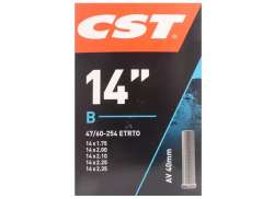 CST Indre Slange 14 x 1.75-2.35 - 40mm Bil Ventil